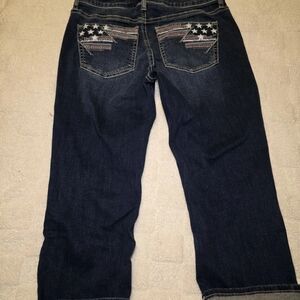 Women's Silver "Suki" Capris